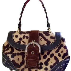 Coach Limited Edition Madison Exotic Fabric Satchel